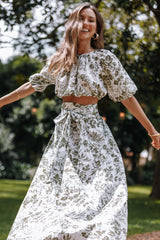 Petal and Pup USA SETS Delilah Set - Green Floral