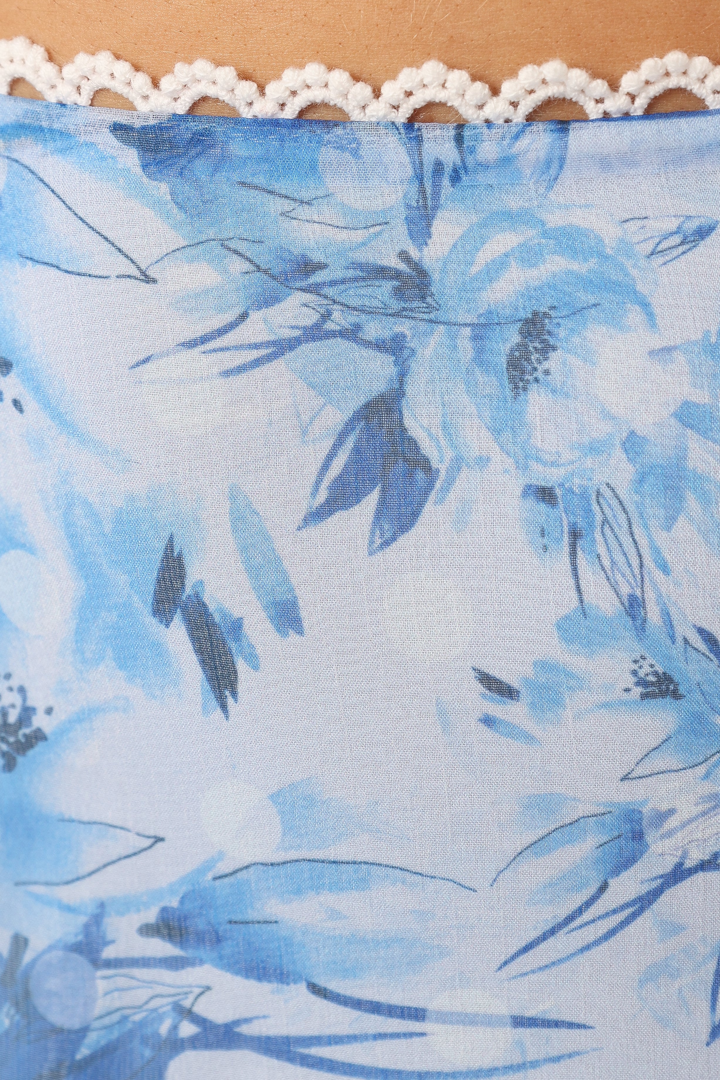 Petal and Pup USA SETS Elle Two Piece Set - Blue Floral