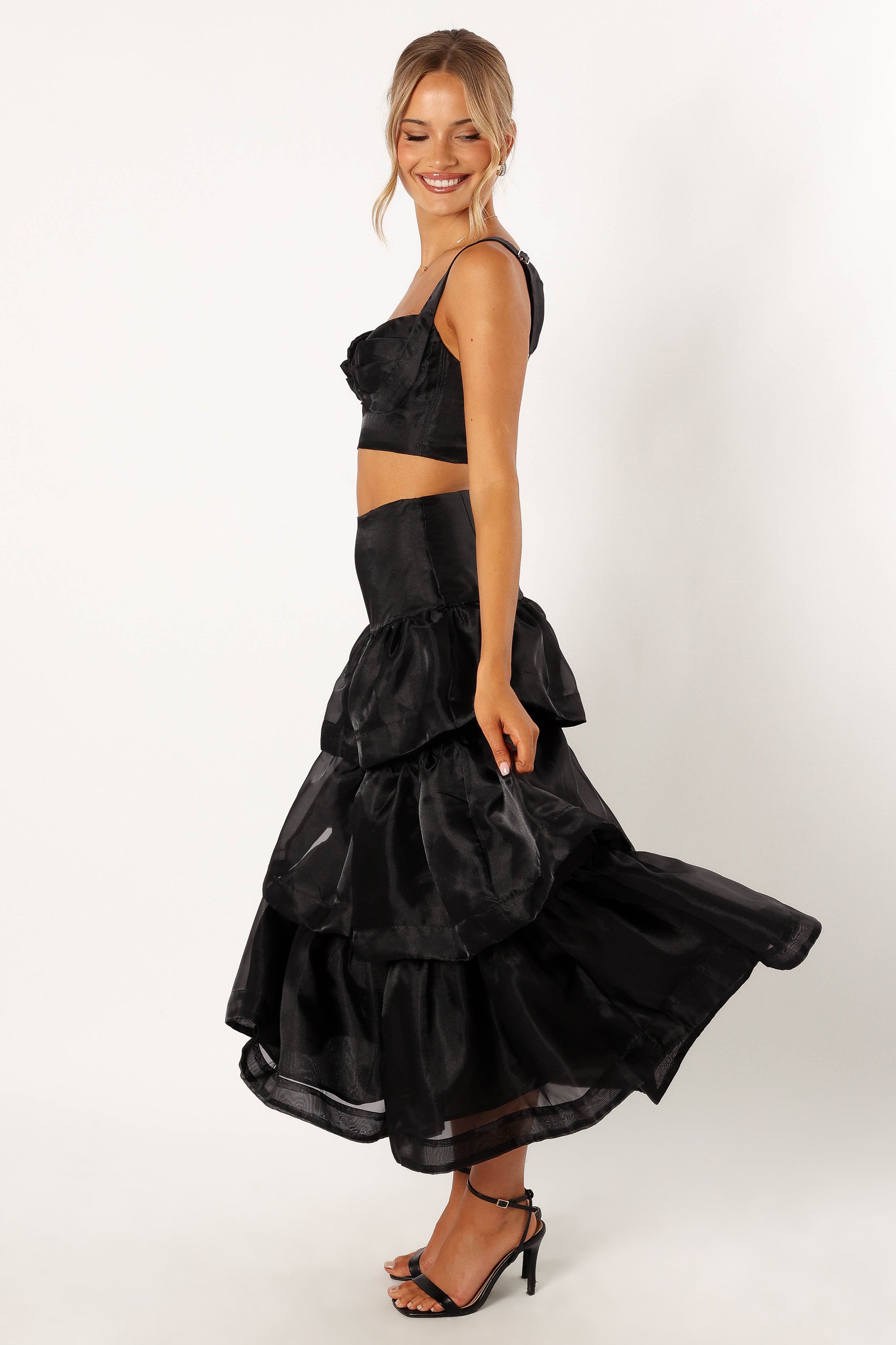 Petal and Pup USA SETS Florence Skirt Set - Black