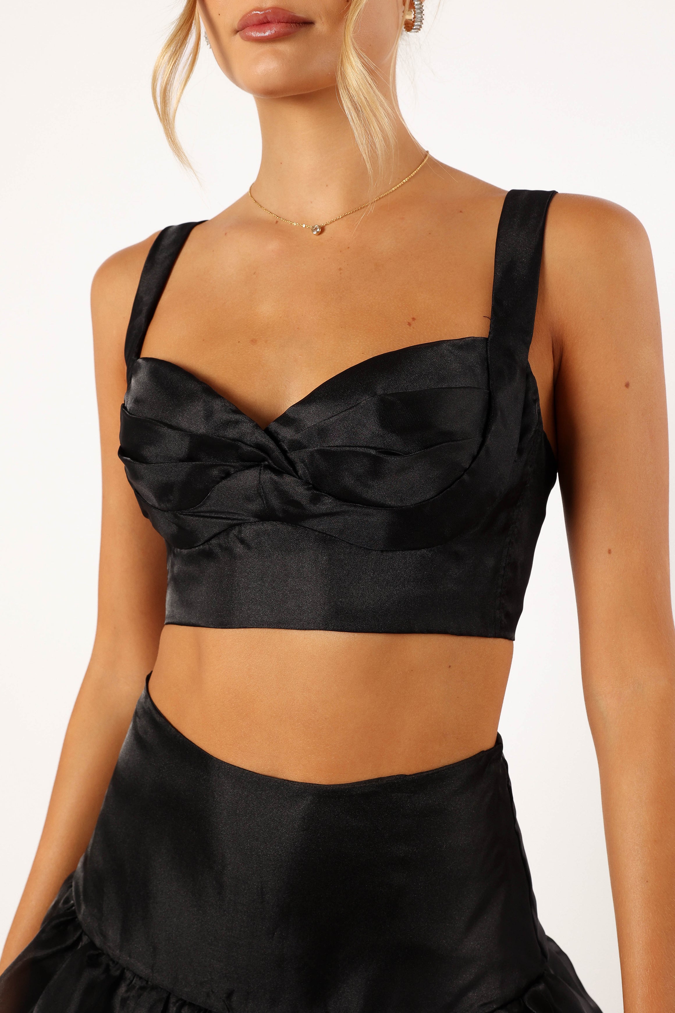 Petal and Pup USA SETS Florence Skirt Set - Black