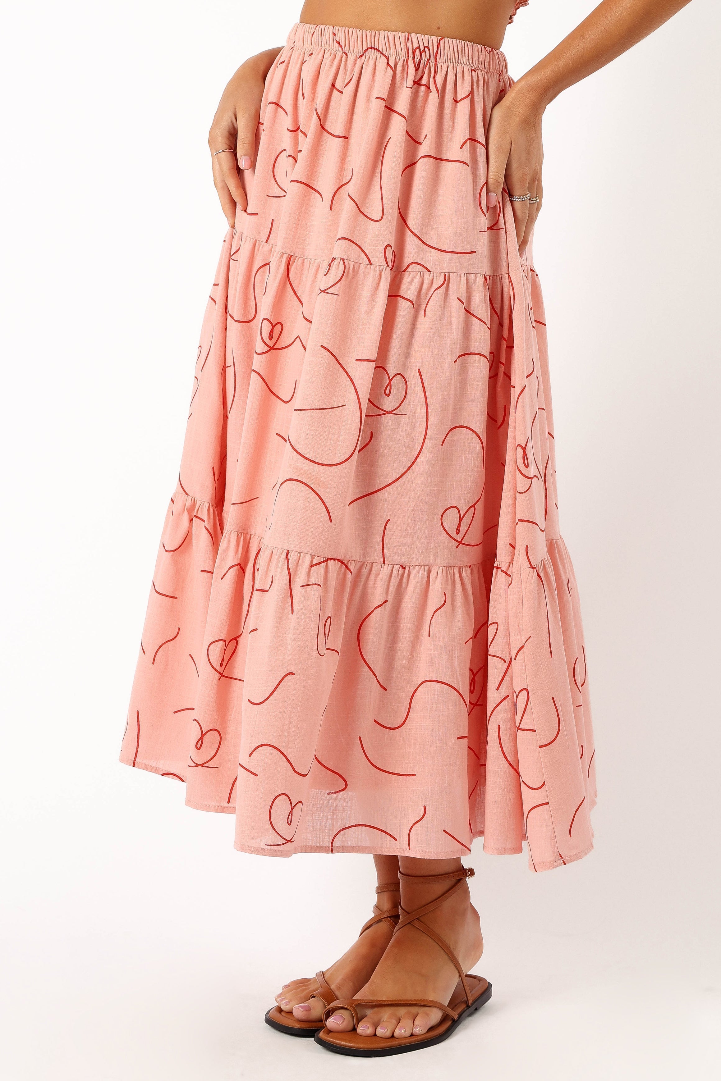 Petal and Pup USA SETS Francesca Two Piece Set - Pink Swirl