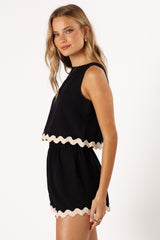 Petal and Pup USA SETS Katy Short Set - Black