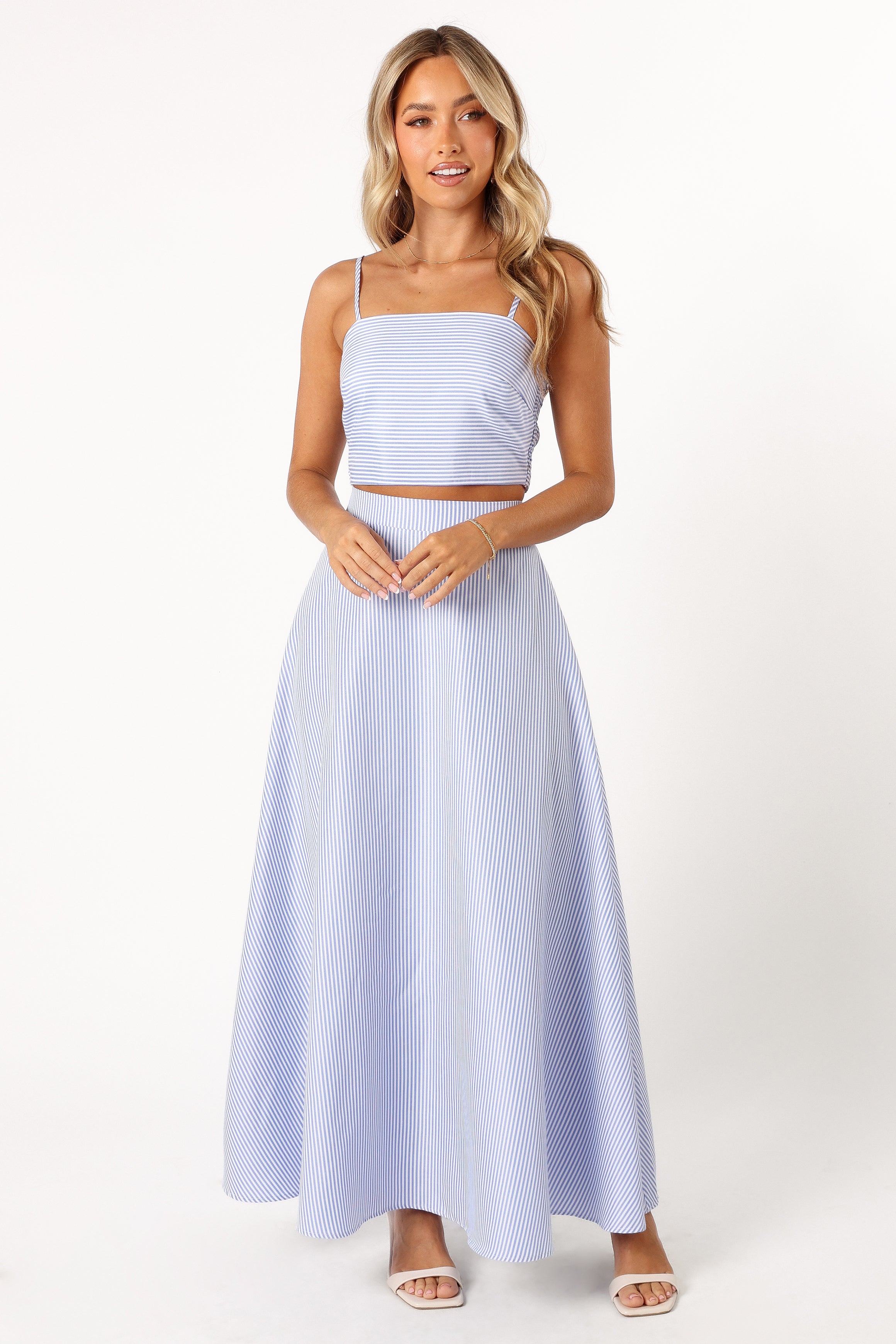 Petal and Pup USA SETS Lala Two Piece Set - Blue Stripe