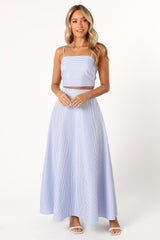 Petal and Pup USA SETS Lala Two Piece Set - Blue Stripe