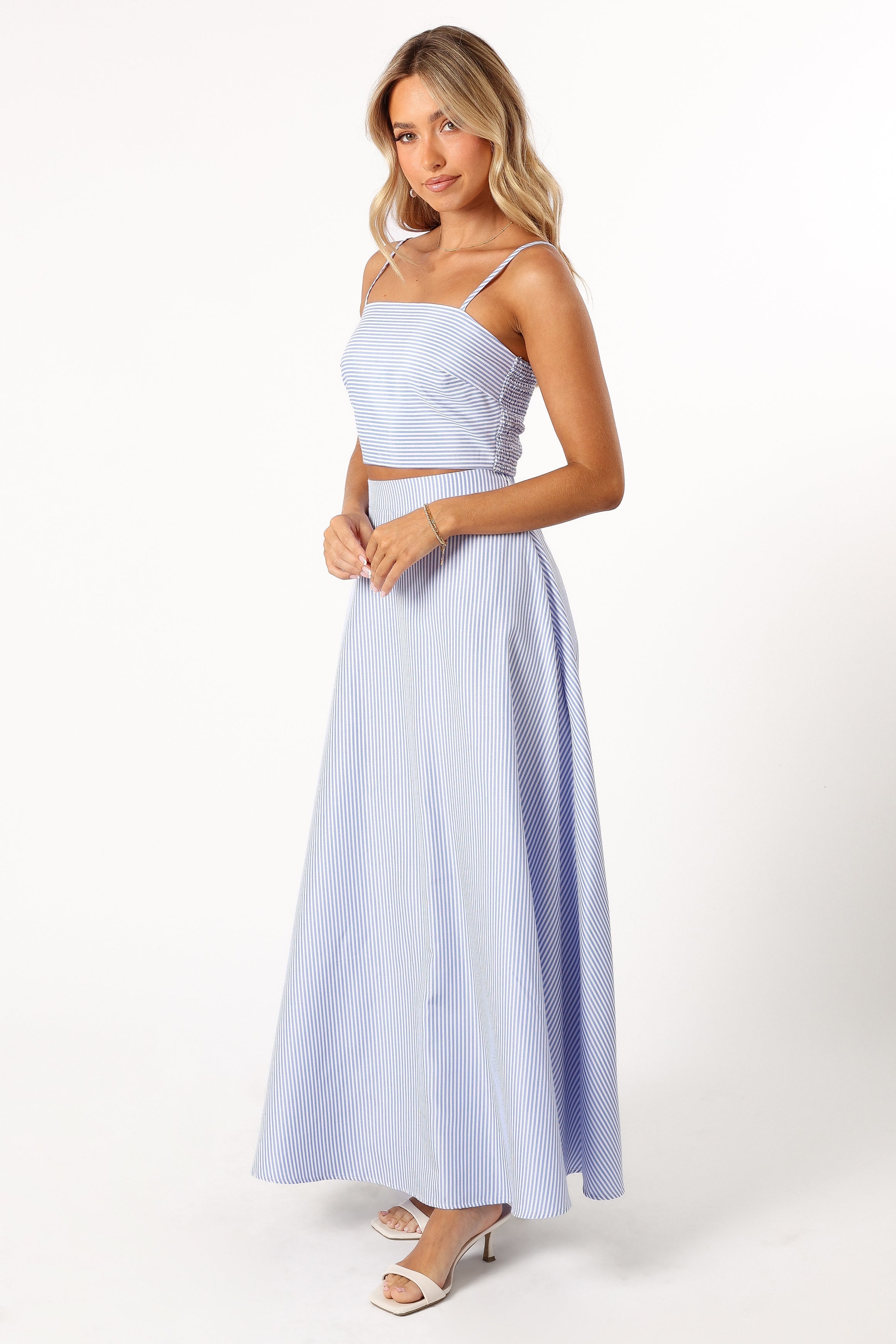 Petal and Pup USA SETS Lala Two Piece Set - Blue Stripe