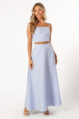 Petal and Pup USA SETS Lala Two Piece Set - Blue Stripe