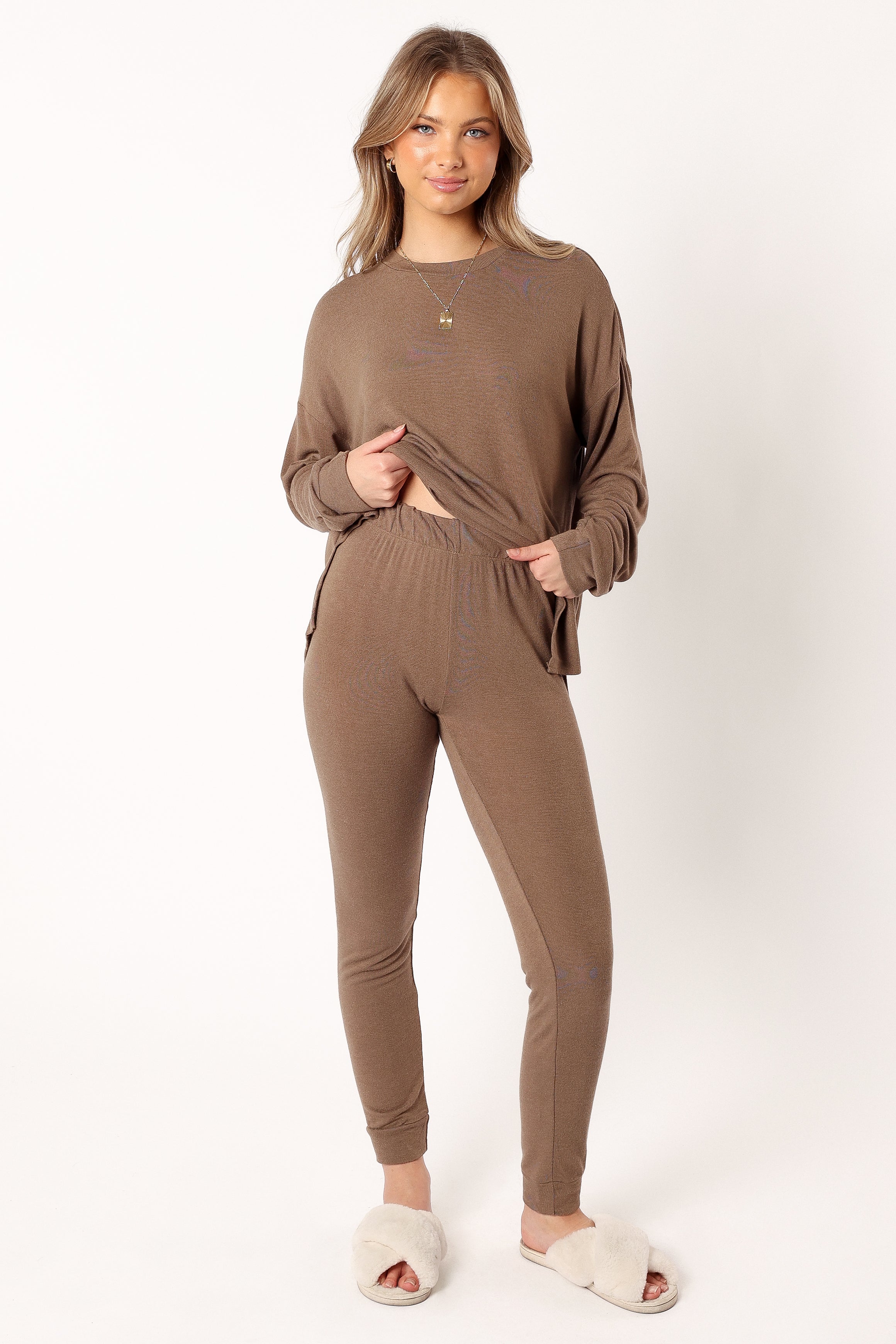 Petal and Pup USA SETS Margo Two Piece Set - Mocha