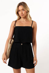 Petal and Pup USA SETS Ryan Short Set - Black