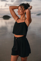 Petal and Pup USA SETS Ryan Short Set - Black