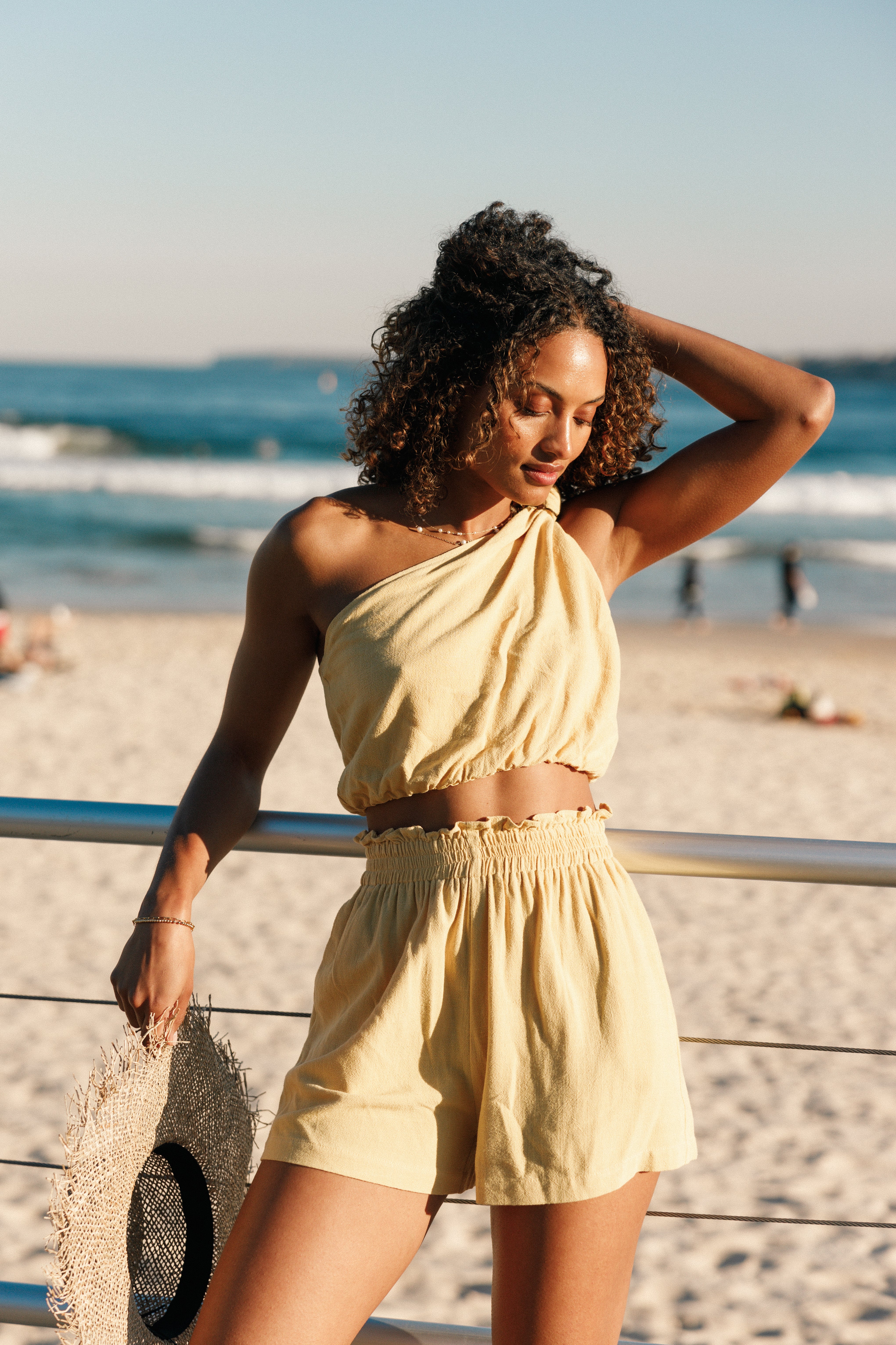 Petal and Pup USA SETS Sally Top & Short Set - Butter Yellow