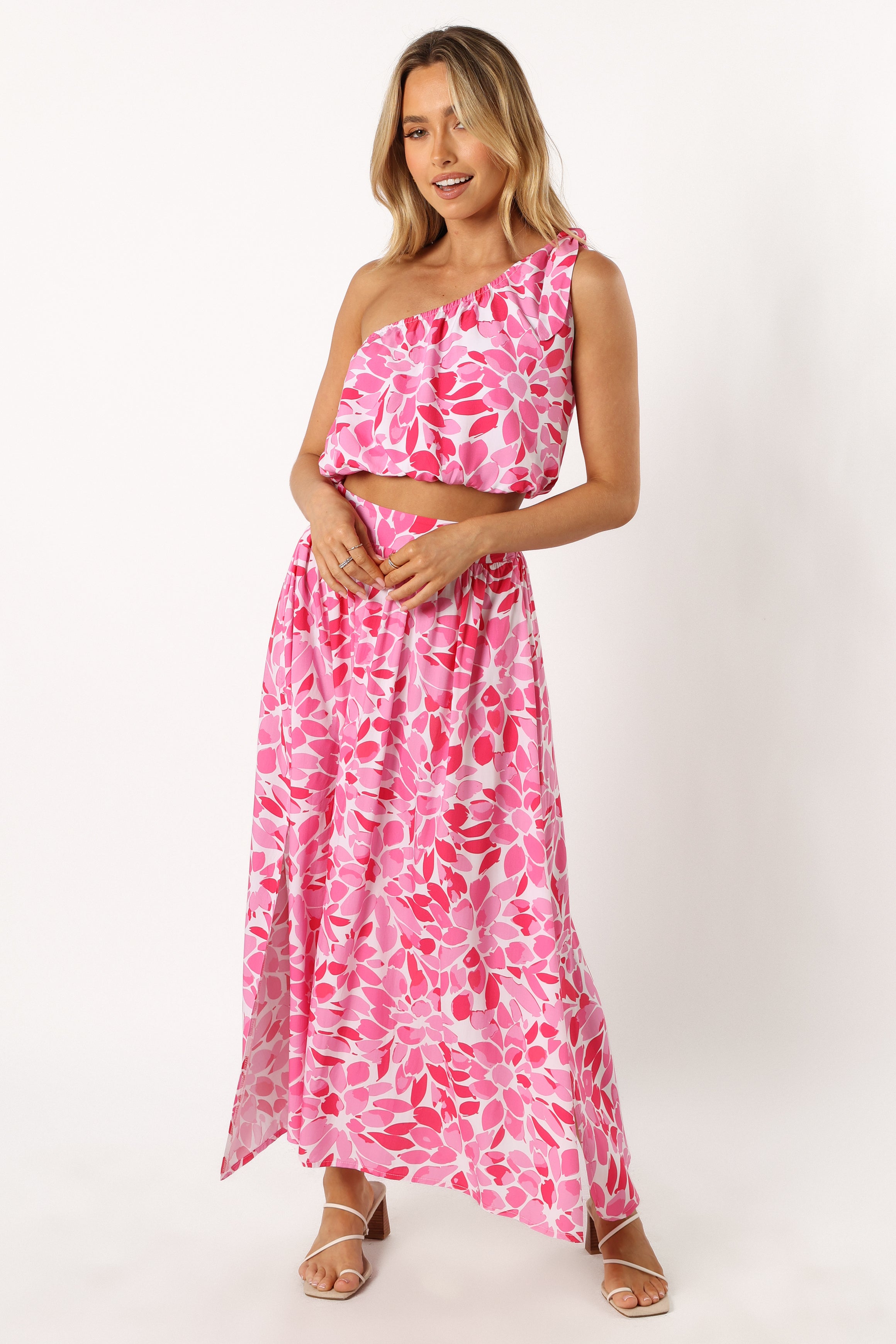 Petal and Pup USA SETS Shantelle Skirt Set - Pink