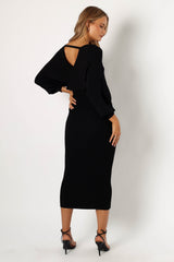 Petal and Pup USA SETS Sharnie Knitted Set - Black