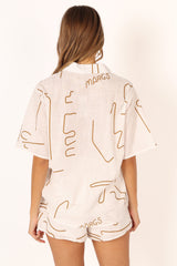 Petal and Pup USA SETS Sunset Short Set - Brown