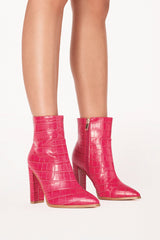 Petal and Pup USA SHOES Kaida Ankle Boot - Wild Berry