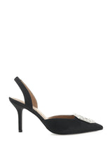 Petal and Pup USA SHOES Katie Slingback Heel - Black