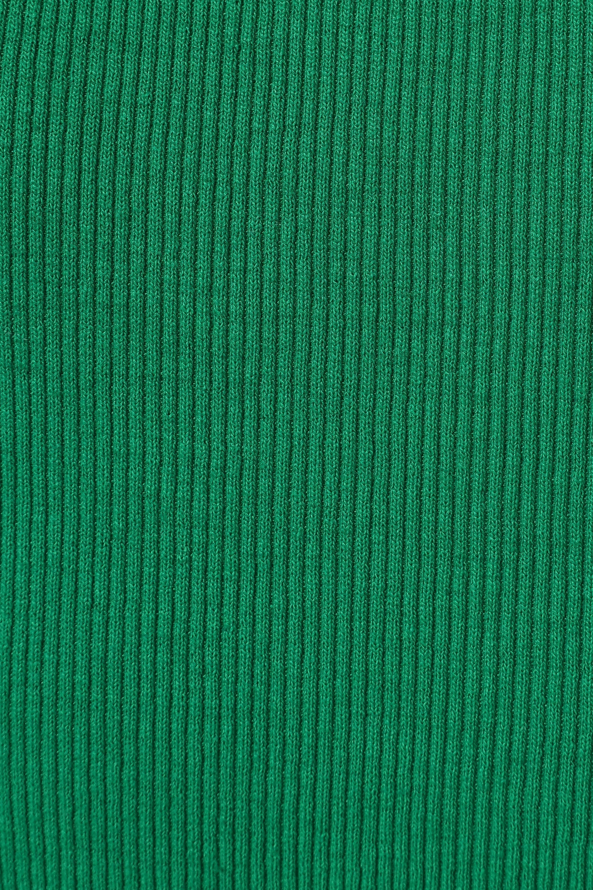 Petal and Pup USA TOPS Ari Ribbed Tank Top - Green