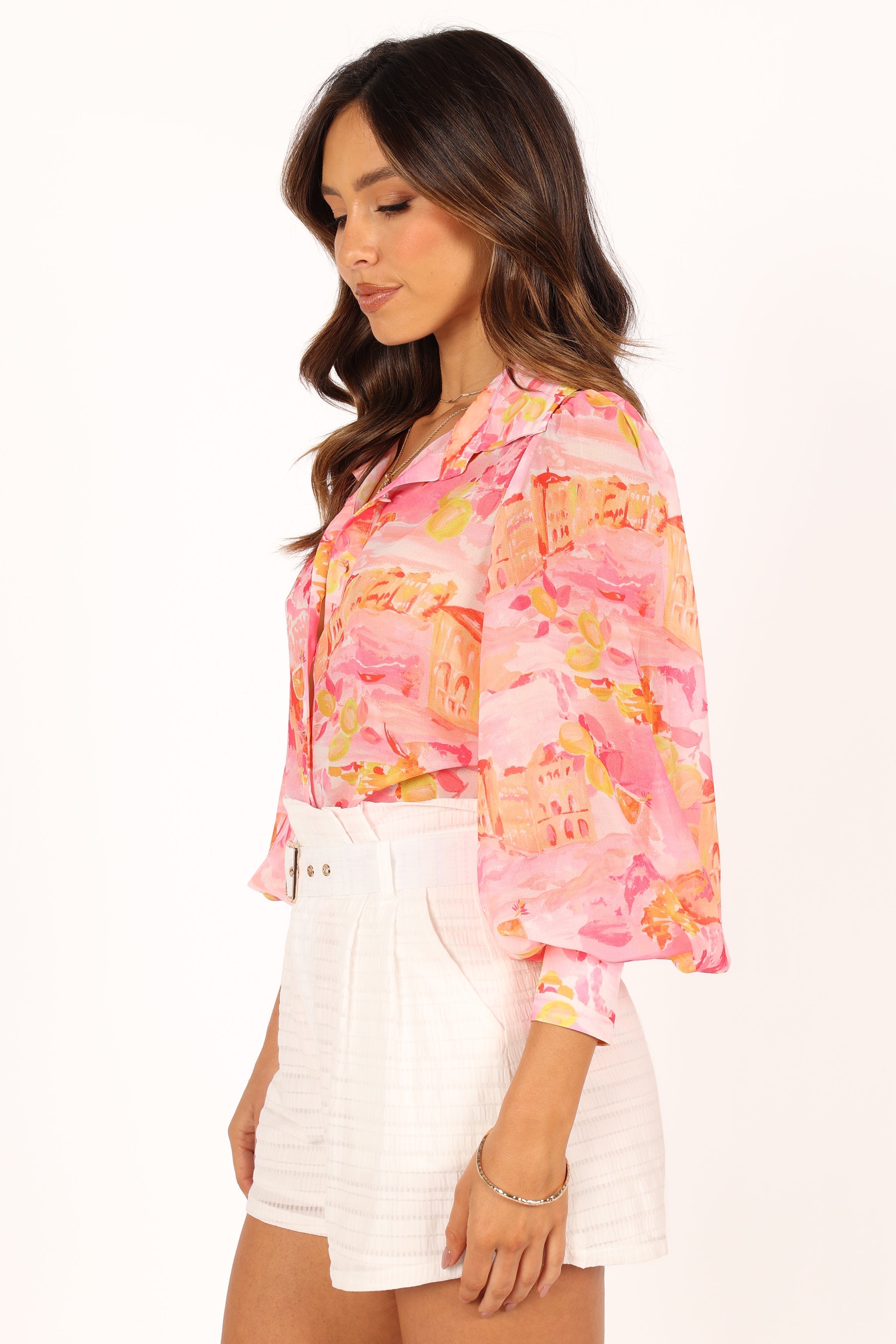 Petal and Pup USA TOPS Arianna Shirt - Pink