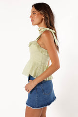 Petal and Pup USA TOPS Aubree Top - Sage