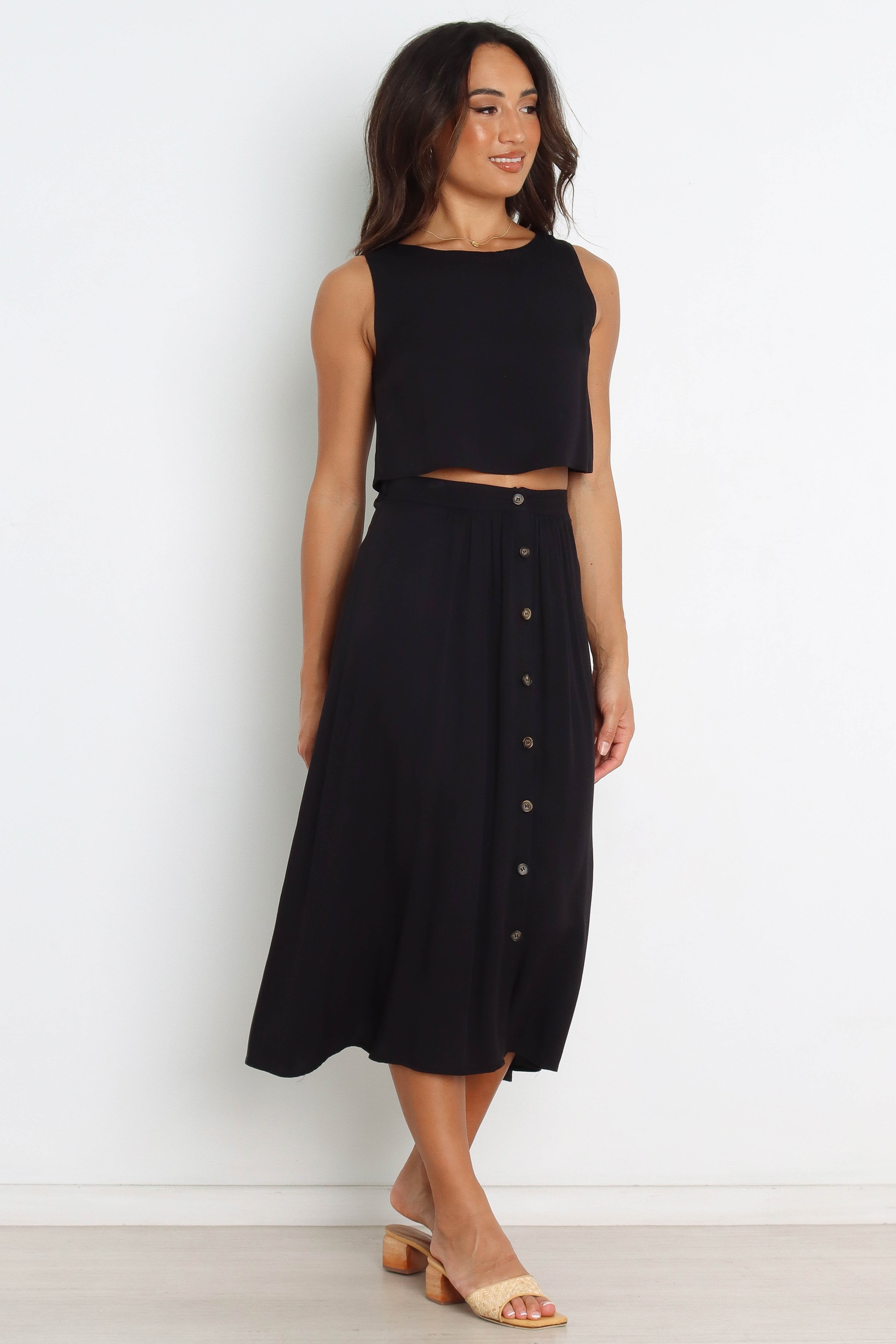 Petal and Pup USA TOPS Ava Top - Black