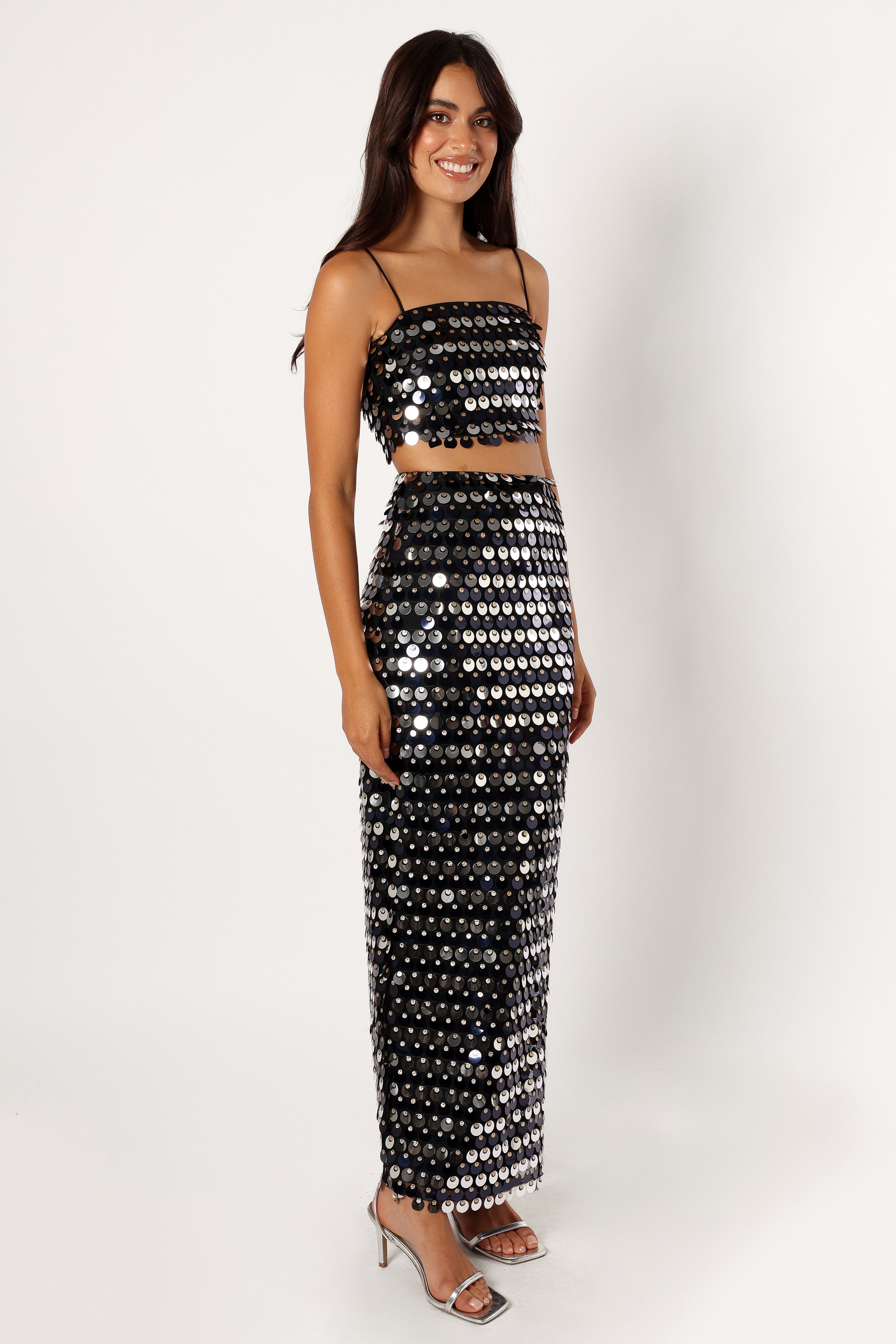 Petal and Pup USA TOPS Cortez Crop Top - Black