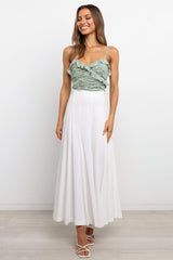 TOPS **Emily Top - Green FLORAL CAPSULE