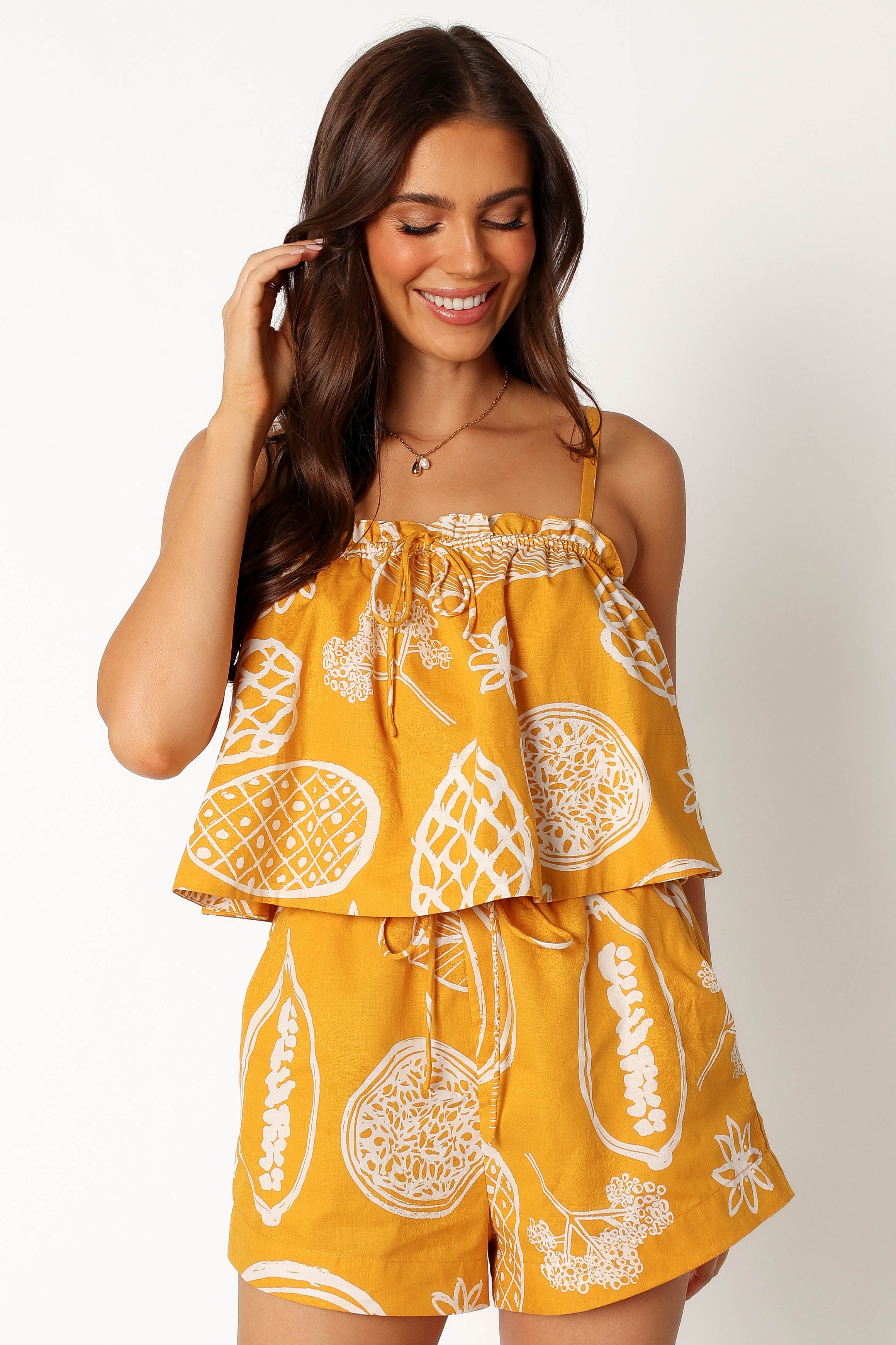 Petal and Pup USA TOPS Honey Top - Yellow