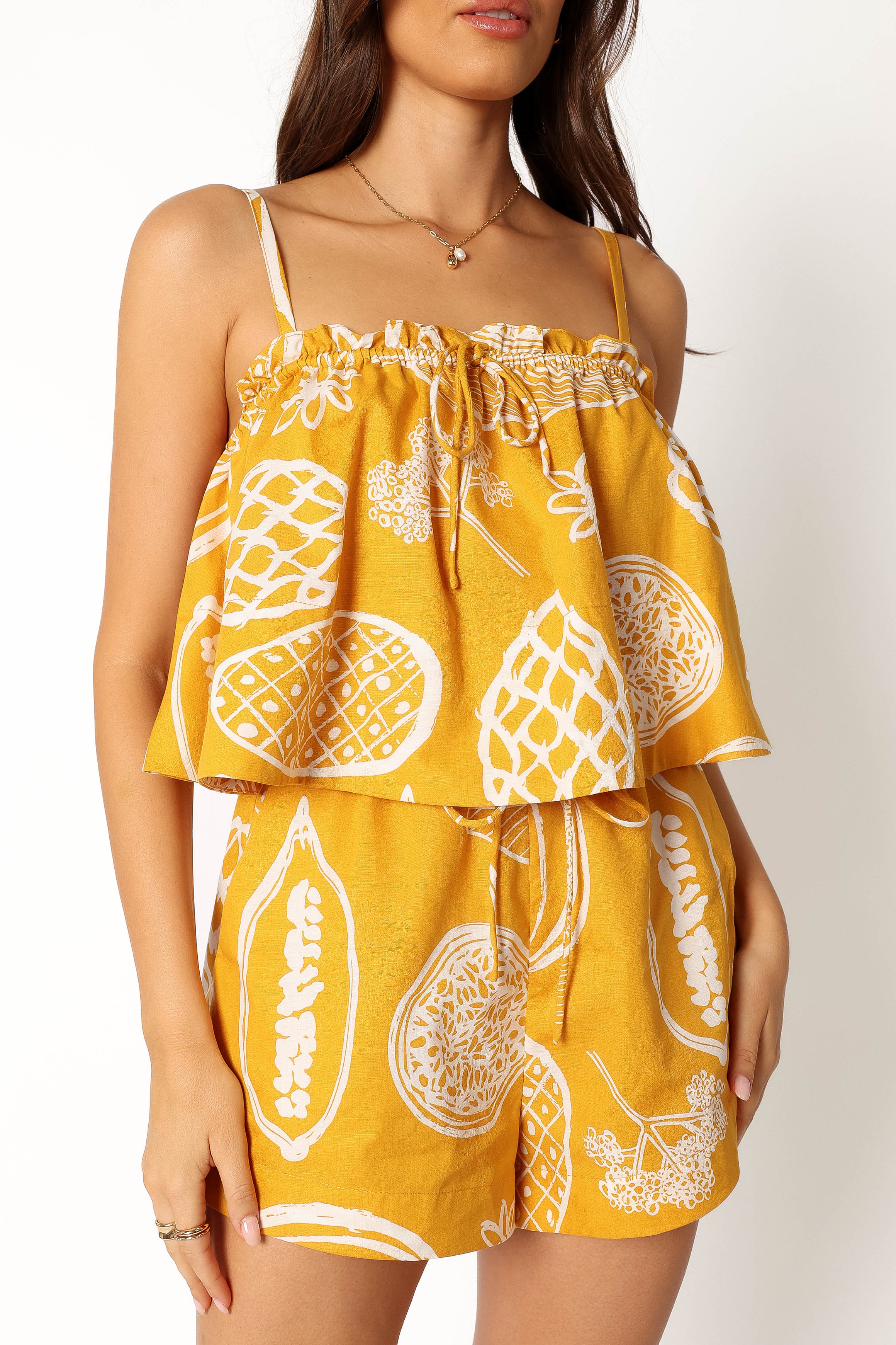 Petal and Pup USA TOPS Honey Top - Yellow