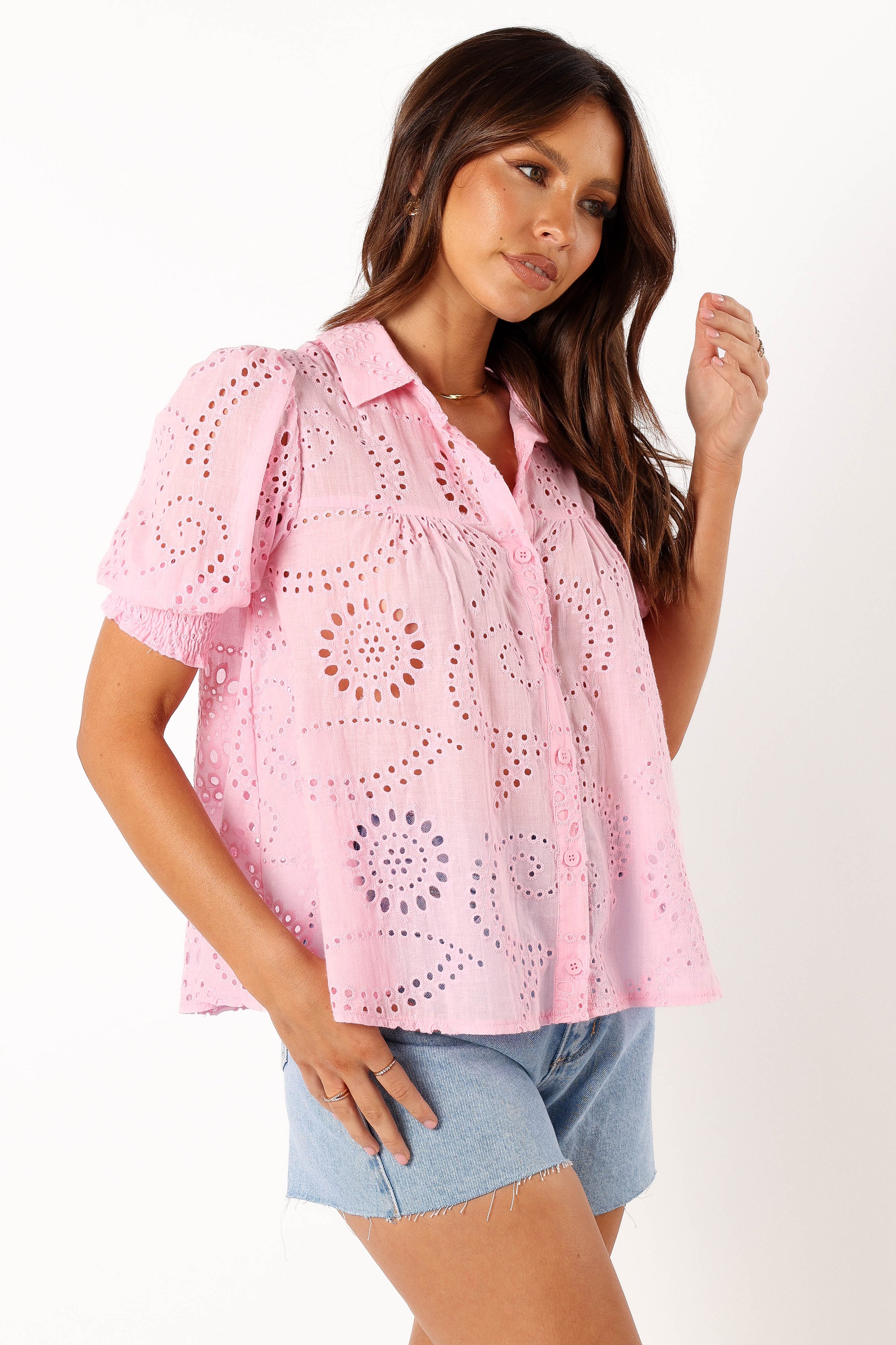 Petal and Pup USA TOPS Janelle Top - Pink