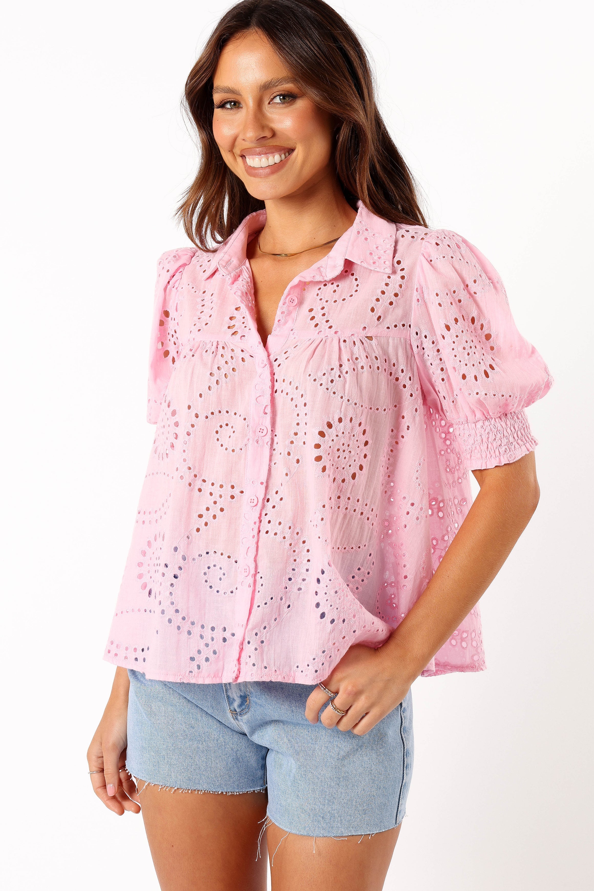 Petal and Pup USA TOPS Janelle Top - Pink