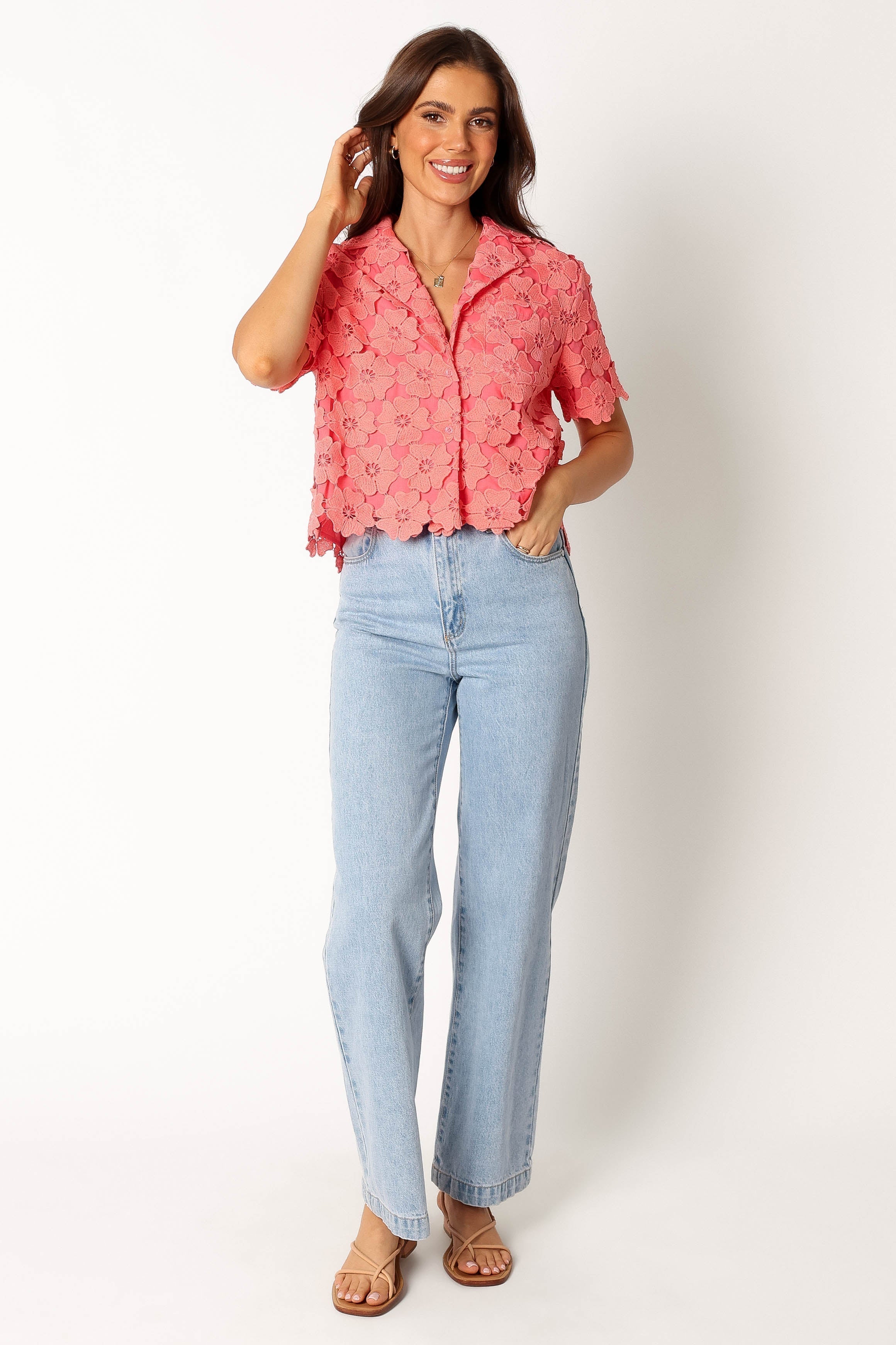 Petal and Pup USA TOPS Locale Shirt - Watermelon