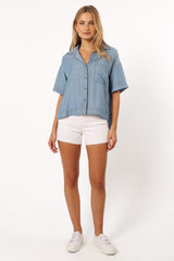 Petal and Pup USA TOPS Lyna Top - Blue