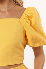 Petal and Pup USA TOPS Mave Top - Sunflower