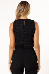 Petal and Pup USA TOPS Milana Top - Black