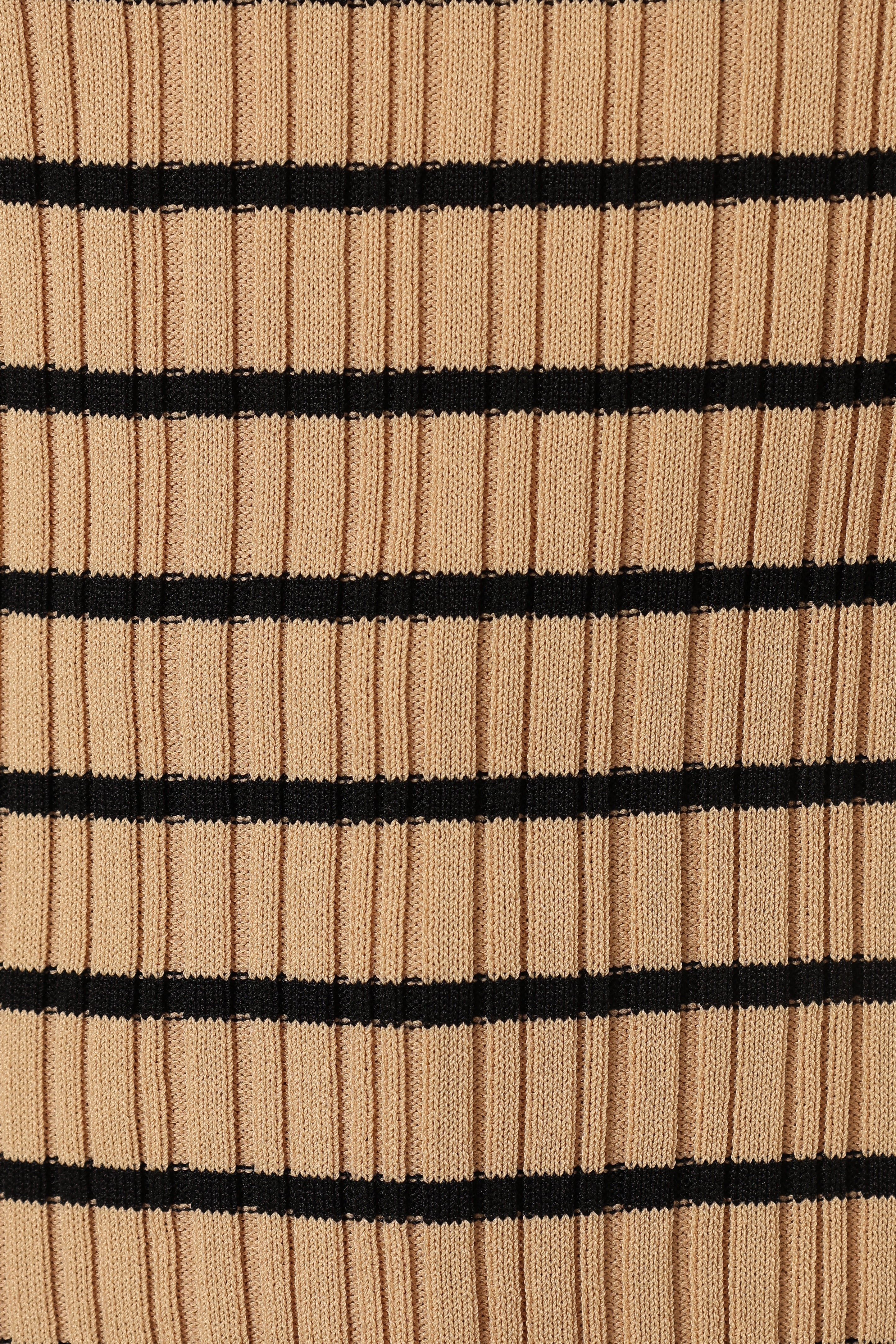 Petal and Pup USA TOPS Milla Knit Top - Beige Black