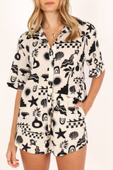 Petal and Pup USA TOPS Nammos Shirt - Sand