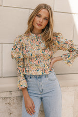 Petal and Pup USA TOPS Novah Long Sleeve Top - Floral