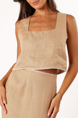 Petal and Pup USA TOPS Odette Top - Camel