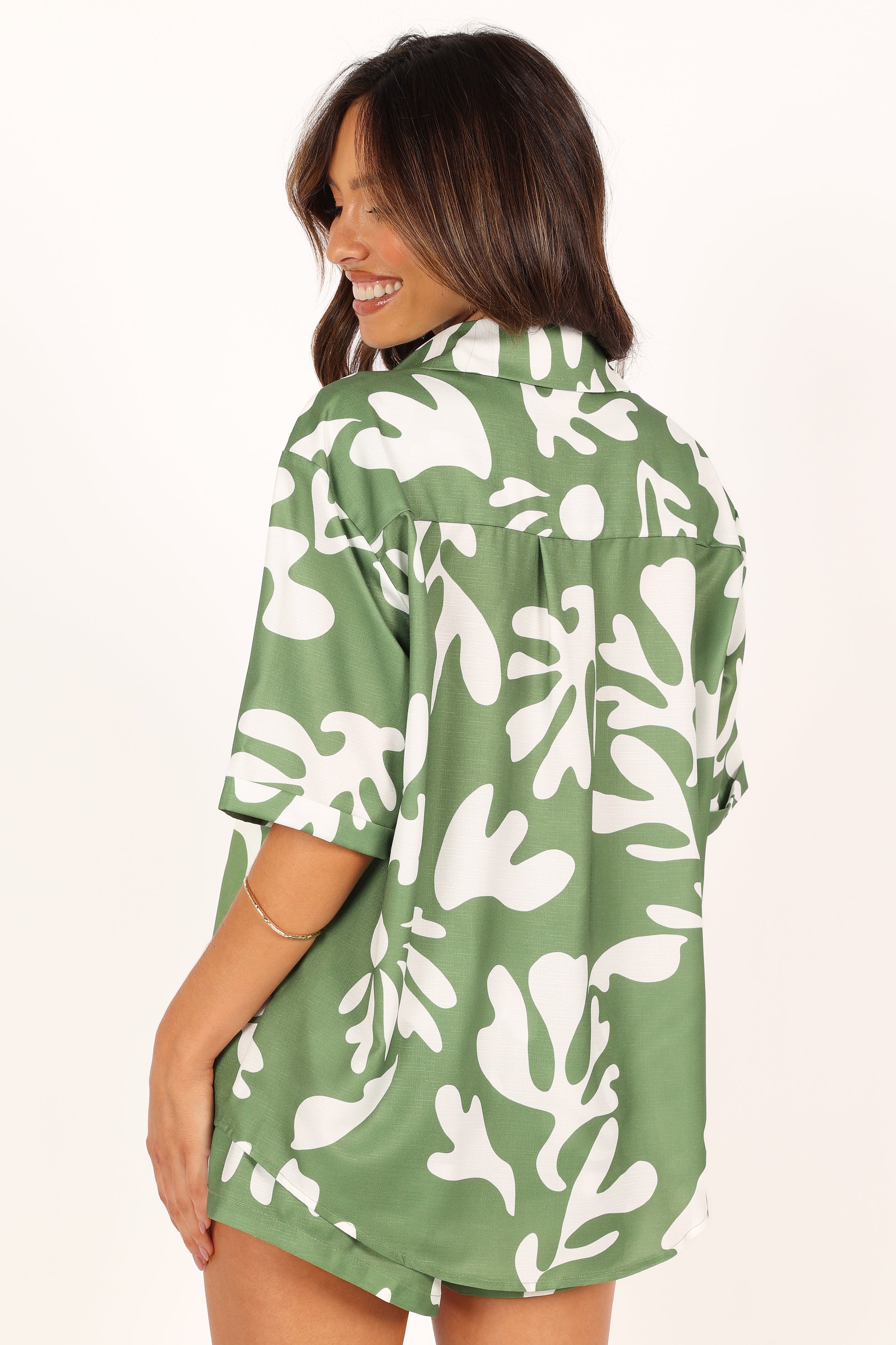 Petal and Pup USA TOPS Payton Shirt - Khaki