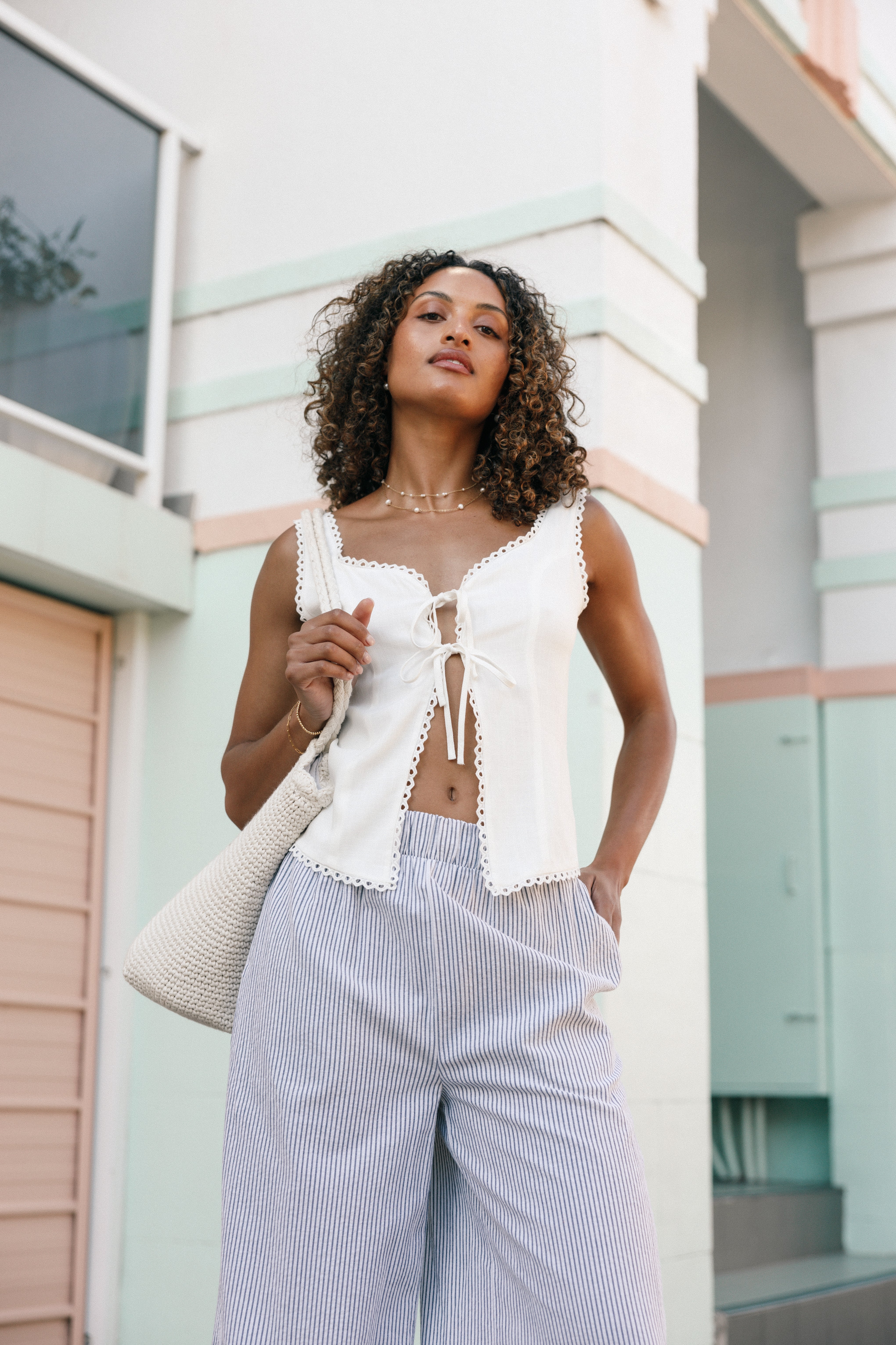 Petal and Pup USA TOPS Renn Top - White