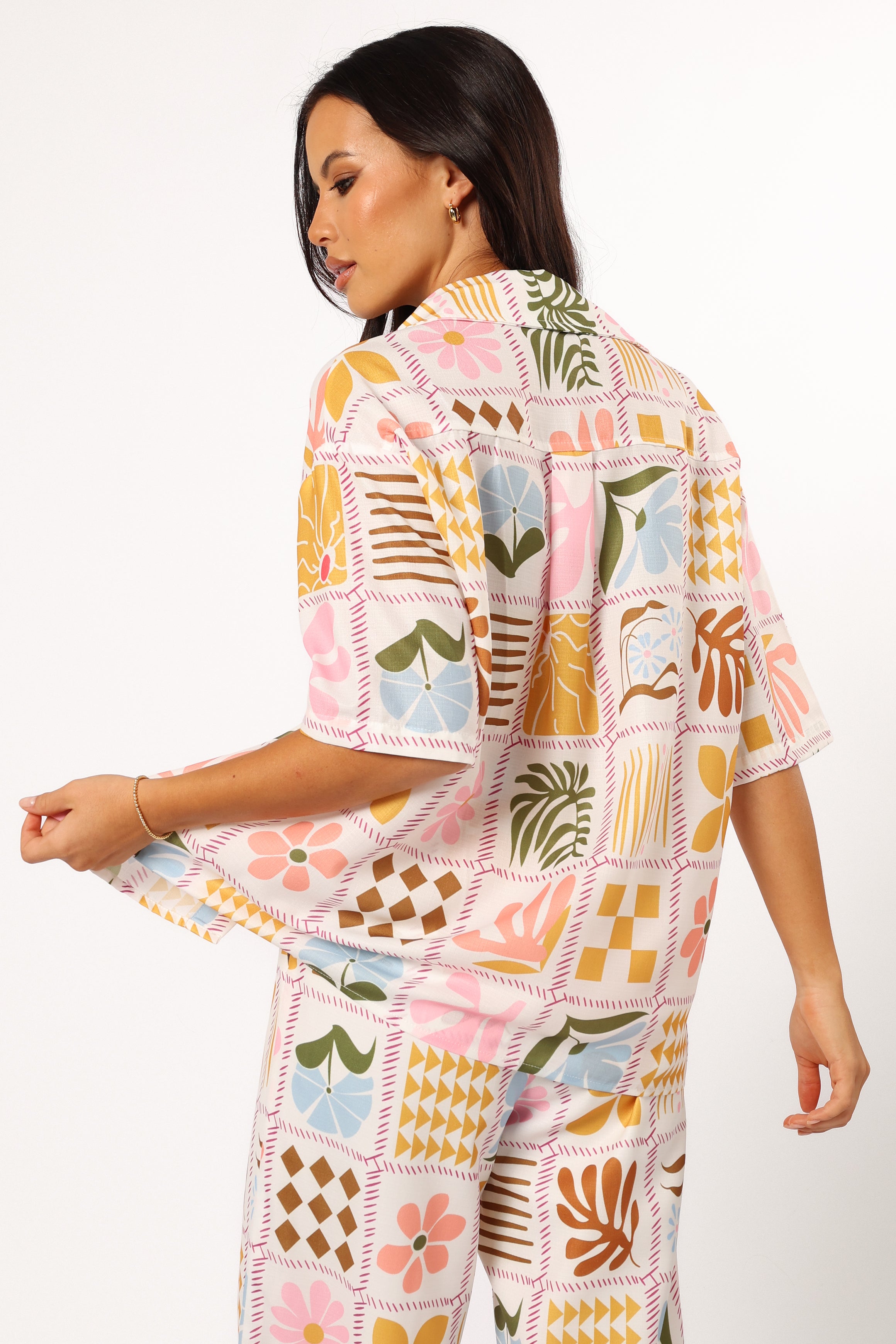 Petal and Pup USA TOPS Shay Top - White Multi