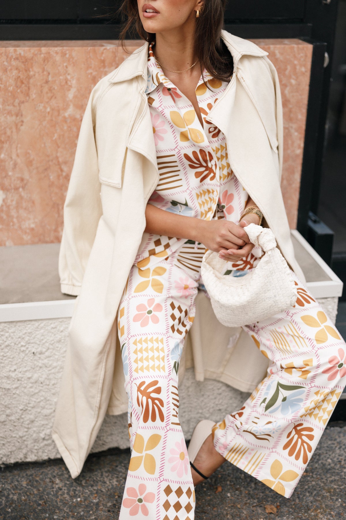 Petal and Pup USA TOPS Shay Top - White Multi