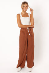 Petal and Pup USA TOPS Yara Rib Knit Top - White